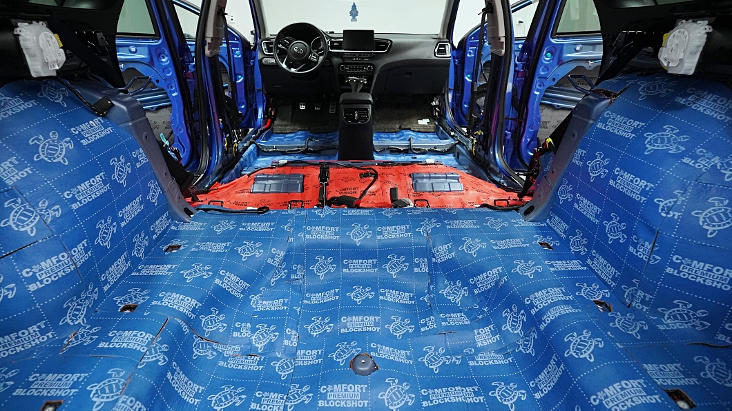 Comfort Mat BLOCKSHOT 7,0 mm Selbstklebende Auto Anti Dröhn Dämmmatte