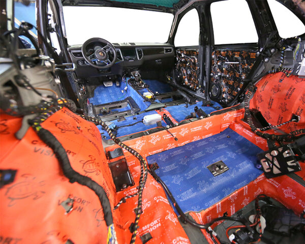 comfortmat Auto heliisolatsioon müraisolatsioon Vaimennusmatot Autoon vaimennusmatto auto Skaņas izolācija Garso izoliacija automobiliams comfort mat