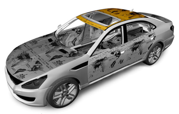 comfortmat Auto heliisolatsioon müraisolatsioon Vaimennusmatot Autoon vaimennusmattot auto Skaņas izolācija Garso izoliacija automobiliams